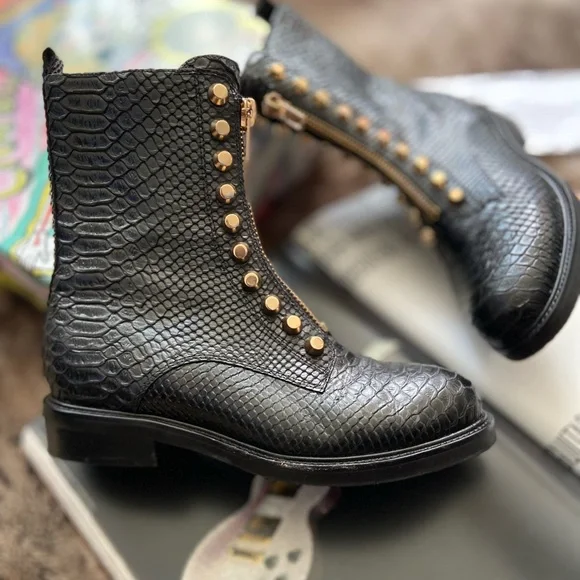 Jeffrey Campbell Shoes Jeffrey Campbell Tonette Studded Zip